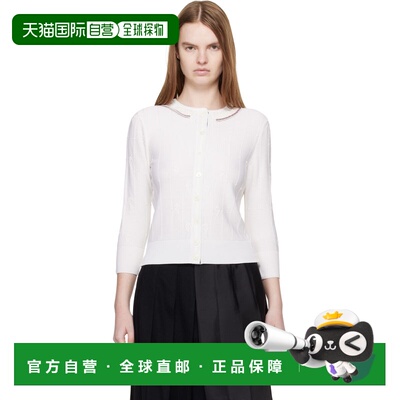 1h可退 潮奢 Thom Browne 汤姆 布朗 女士 白色 Bobble Stitch 3/