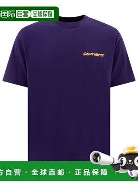 CARHARTT WIP 男士T恤 I0339712BZXX AW2024 紫色