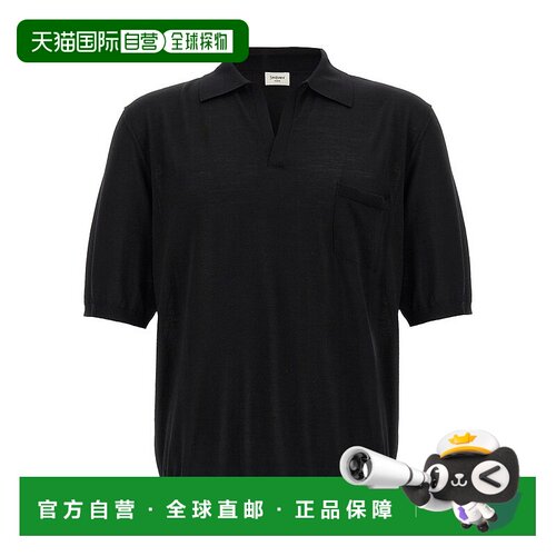 1h可退 潮奢 Saint Laurent 圣罗兰 男士 短袖Polo衫 821733Y77AS