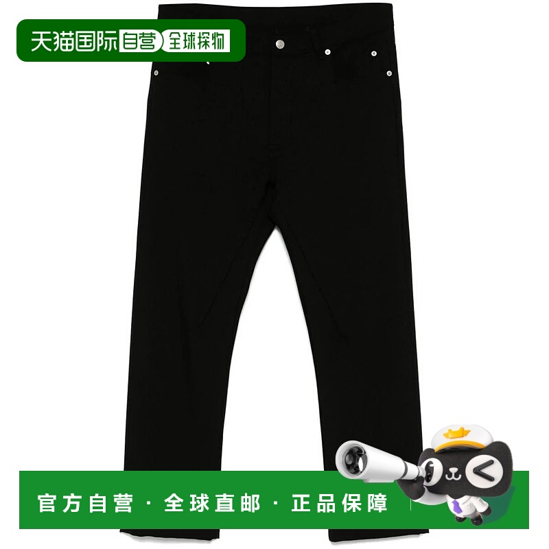 1h可退 RICK OWENS 女士休闲裤 RP02D3324WGP09BLACK AW2024