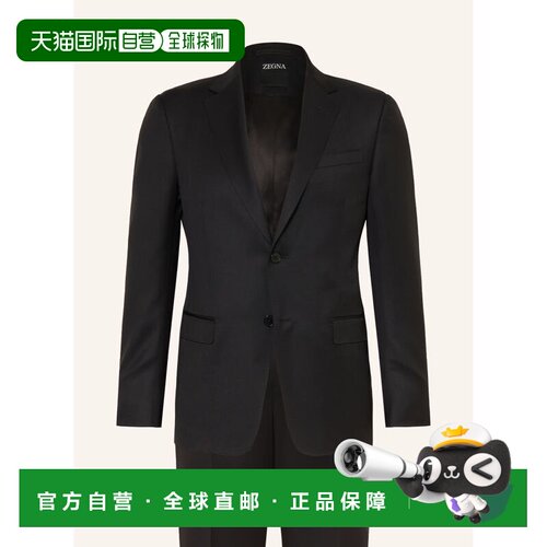 ZEGNA 男士西服 100320335313000 CO 黑色 Slim-Fit Suit
