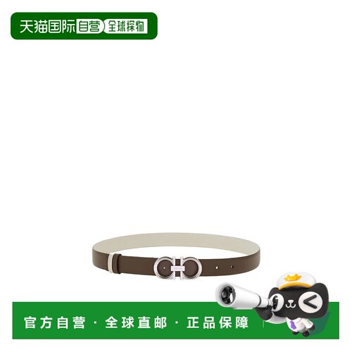 1h可退 salvatore ferragamo 女士 腰带菲拉格慕双面牛皮皮带