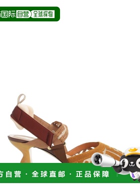 FENDI 女士高跟鞋 8J8900AWCXF1V8T SS2026 浅棕色 COLIBRI RETE