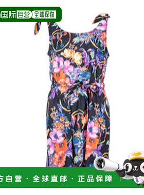 1h可退 MOSCHINO 女士半身裙 M650121131555 SS2021 花色 黑色印