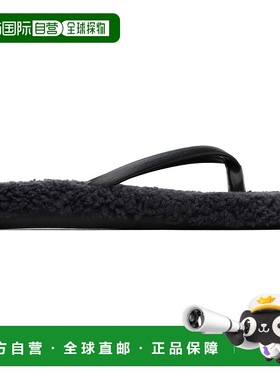 1h可退 潮奢 Ancient Greek Sandals 女士 黑色 Saionara 人字拖