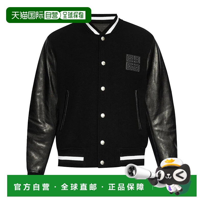 1h可退 GIVENCHY 男士夹克 BM011S6Y3K001-5 SS2025 黑色 Givench