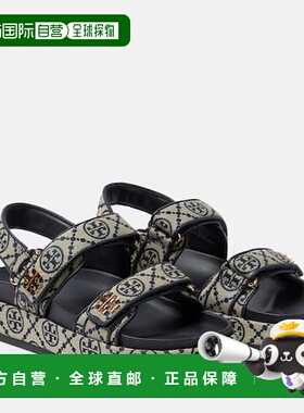 1h可退 潮奢 Tory Burch 托里 伯奇 女士 Kira 帆布凉鞋 000693