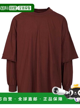 RICK OWENS DRKSHDW 男士T恤 DU02E7266RN43 AW2025长袖上衣男装