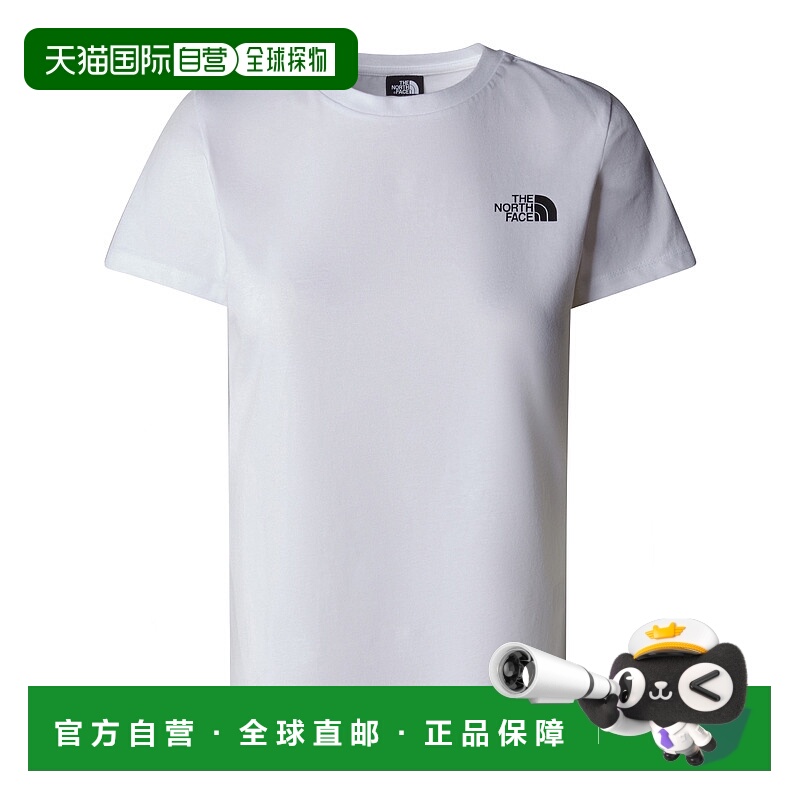 1h可退 THE NORTH FACE 女士户外T恤 NF0A87NMFN4TNF SS2025