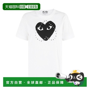 GARÇONS DES PLAY 女士T恤 SS2025 1h可退 AXT804051D1 COMME