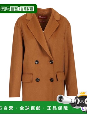 MAX MARA 女士外套 6081056106012 SS2026 棕色 长袖大衣