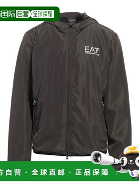1h可退 潮奢 Ea7 男士 Windbreakers 柔软夹克 grey灰色 舒适时尚