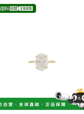 潮奢 Shashi 女士 椭圆形旅行戒指 OVALSOLITAIRE