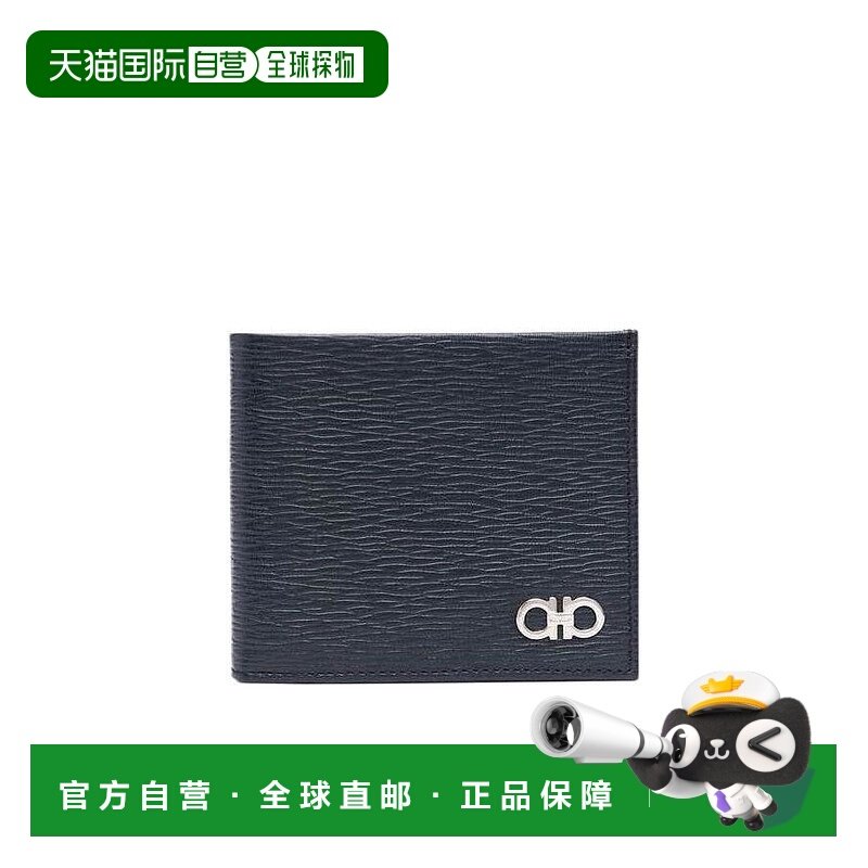 1h可退 salvatore ferragamo 男士 钱包菲拉格慕牛皮男款