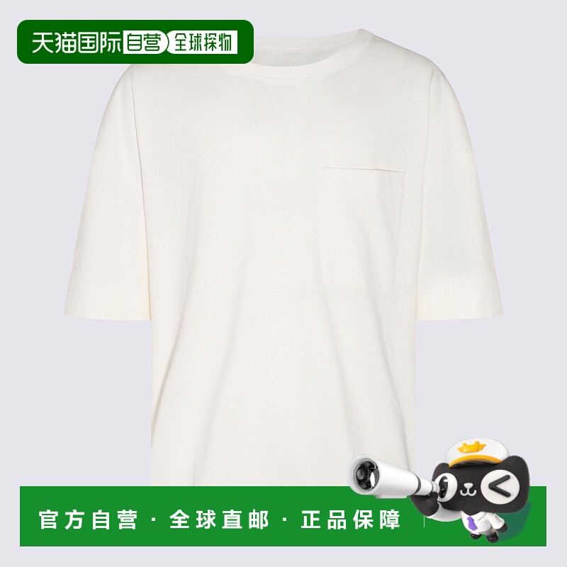 1h可退 LEMAIRE 男士T恤 TO1165LJ1010WH001 CO 白色