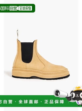 1h可退 潮奢 Jacquemus 男士 绒面革切尔西靴 236F00194031130LIG