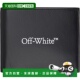 潮奢 钱包 off 男士 1h可退 Bookish white 黑色 OMNC085C99LEA00