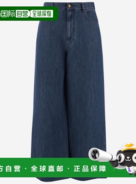 VALENTINO 女士休闲裤 6B3DD19K94C558 SS2025 蓝色