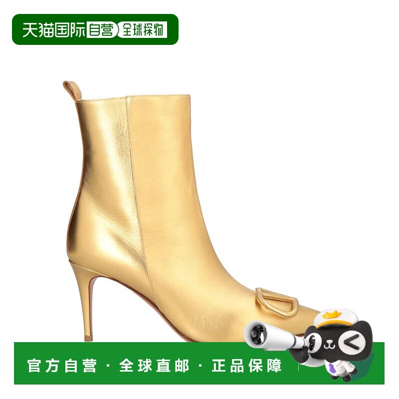 valentino 华伦天奴 女士 脚踝靴 metal金属色 舒适时尚