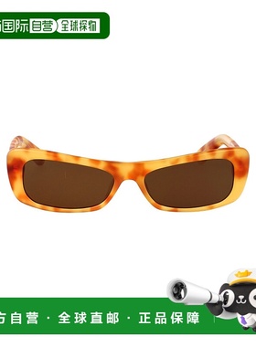 JACQUEMUS 男士太阳镜 JAC55C9SUNC9 SS2025 橙色 Capri Sunglass