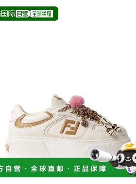 FENDI 女士运动鞋 8E8721AY9NF1TO4 CO 白色 MATCH PLATFORM SNEA