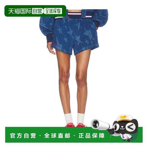 Adidas女士牛仔短裤 【付后1h可退】