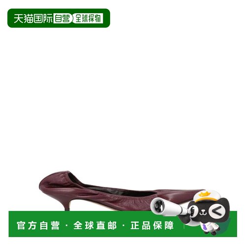 The Row 女士 浅口鞋 purple紫色 舒适时尚高跟女鞋单鞋一脚蹬