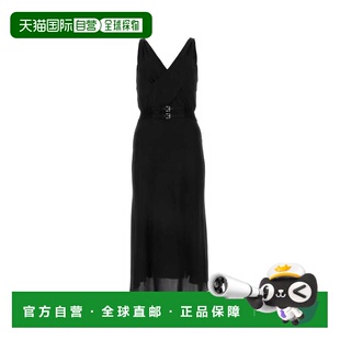 1h可退 潮奢 Prada 普拉达 女士 Sable V 领连衣裙 P3N06RSOOO1ZY