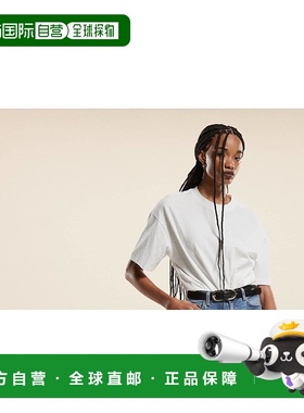 1h可退 潮奢 Arket 女士 ARKET Azalea 高腰弹力中长水洗蓝色紧身