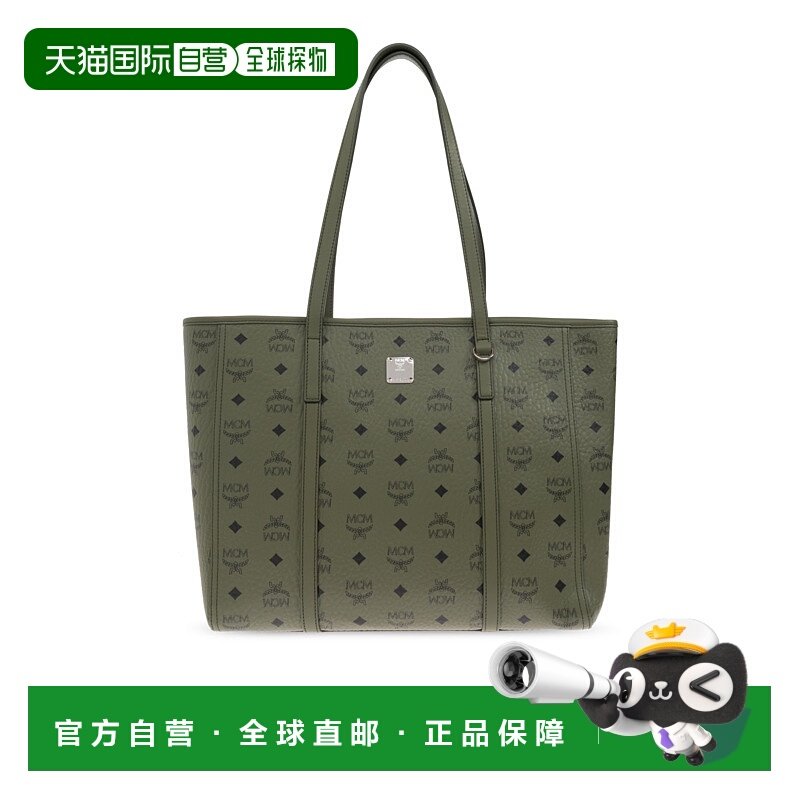 MCM 女士手提包 MWPFAMT070K8 AW2025 绿色 Shopper bag 'Toni'