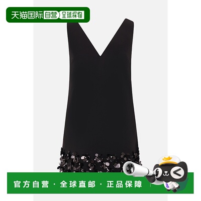 1h可退 潮奢 Self-Portrait 女士 3D 绉纱珠片迷你连衣裙 RS25120