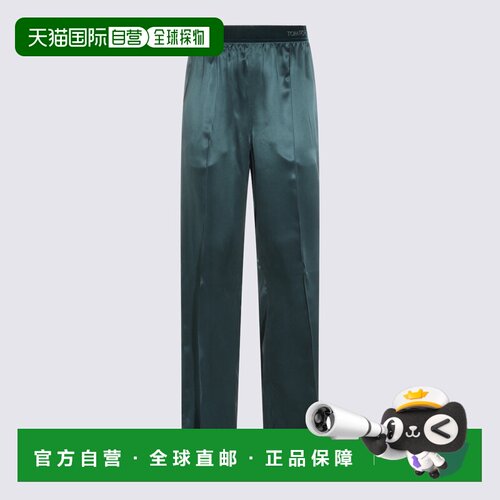 TOM FORD 女士休闲裤 PAW683FAX1720GDV AW2026 蓝色