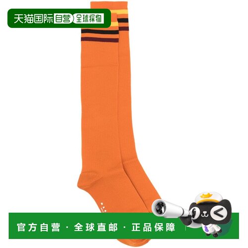 MARNI 女士袜子 SKMC0182Q0UFN21000R16 SS2024 橙色长筒袜