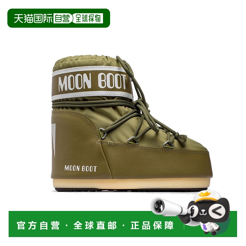 Moon Boot月亮靴ICON男女同款系带短筒地靴滑雪雪地靴保暖低帮