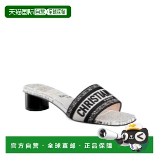 KCQ902NETS19W SS2025 银色 1h可退 高跟拖鞋 女士凉鞋 Dway DIOR