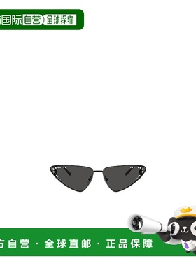 JIMMY CHOO 女士眼镜 JC4001B300087 AW2024 黑色 徽标太阳镜