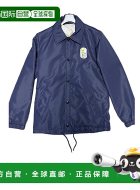 A.P.C. 男士夹克 PAAFAM02896BDS SS2024 蓝色 翻领长袖休闲夹克