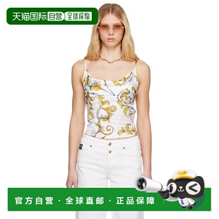 范思哲 女士 白色 1h可退 Barocco versace Outline 吊带背 潮奢