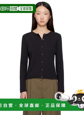 1h可退 潮奢 The Row 女士 黑色 Gretas 开衫 8928K660针织