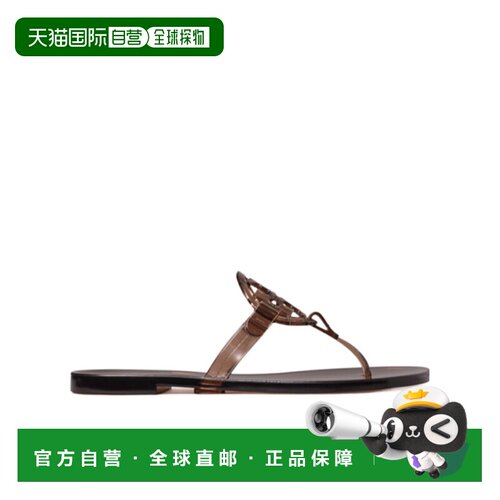 TORY BURCH 女士凉鞋 184868235 AW2026 棕色 平底人字拖