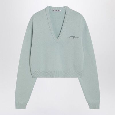 香港直邮ACNE STUDIOS 女士针织衫 A60625COBI8 AW2025 绿色