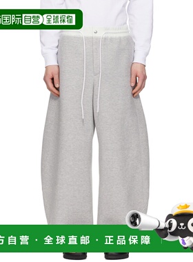 潮奢 Sacai 男士 灰色 Sponge 运动裤 2603951M