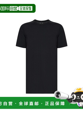 RICK OWENS 男士T恤 RU02E1264JA09 AW2025 黑色 T-Shirts And Po