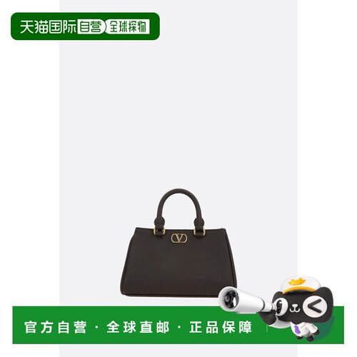 valentino 华伦天奴 女士 VLogo 标志迷你粒纹皮革手袋 9W2P0BA9S