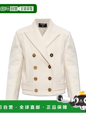 BALMAIN 女士西服 FF1UA095WB500FA AW2025 白色 Double-breasted