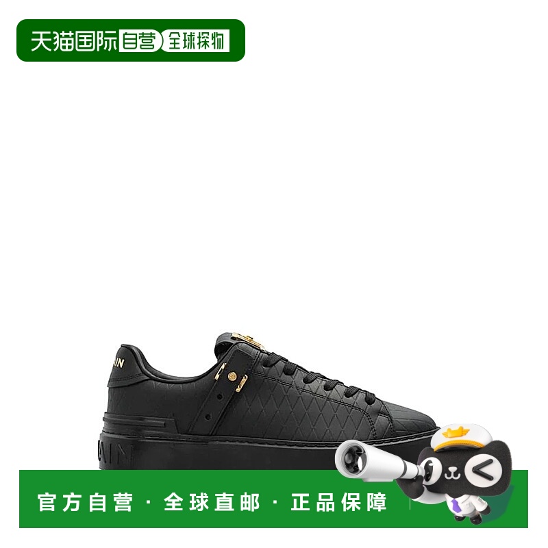 1h可退 BALMAIN 女士休闲鞋 EN1VI738NERO SS2025 黑色 BALMAIN S