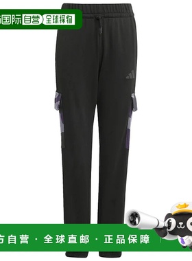 ADIDAS 男童长裤 JW2472NERO CO 黑色 PANTALONE BAMBINO CARGO M