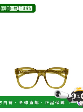 SAINT LAURENT 女士眼镜 SLM97007 SS2025 棕色 全框平光镜