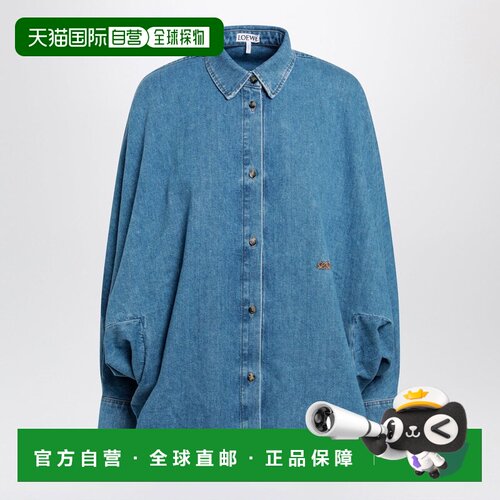 LOEWE 女士衬衫 S359Y1DX28CO5140 AW2026 浅蓝色