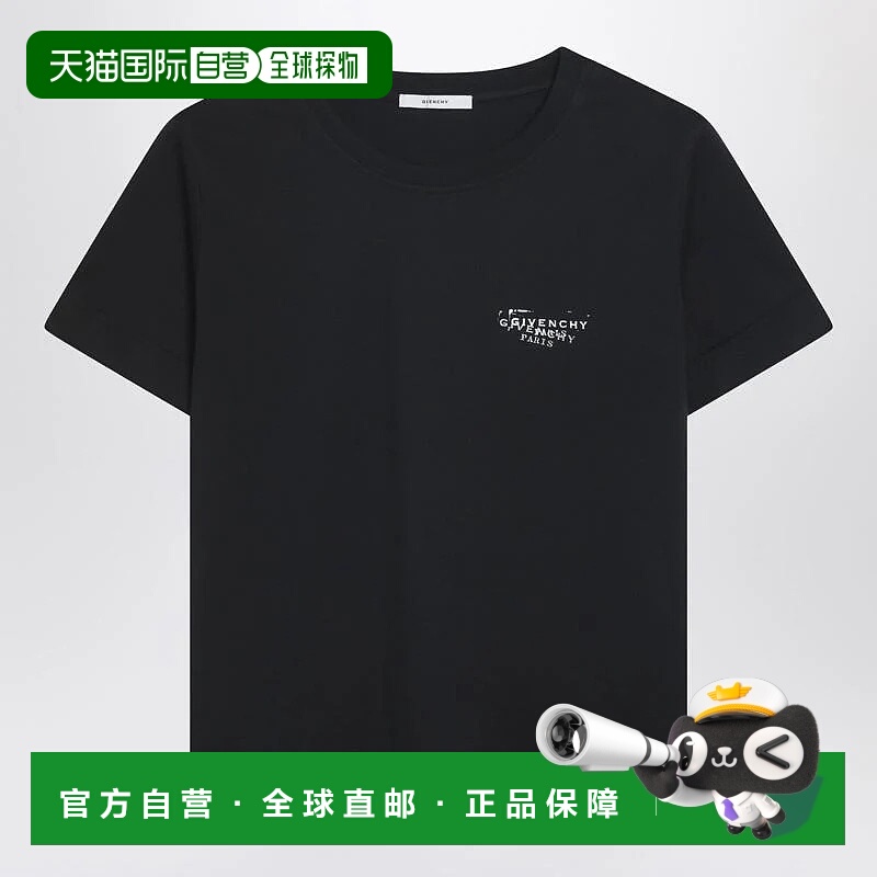 GIVENCHY 女士T恤 BW70FJP7A7SGIV001 SS2026 黑色